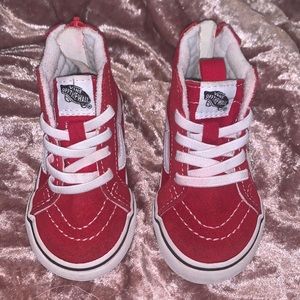 Baby Vans Sk8-Hi Varsity Back Zip